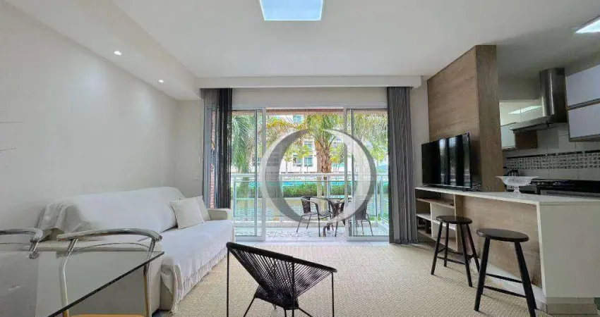 Apartamento a venda na Enseada com 2 suítes, 2 vagas e lazer com vista para o oceano