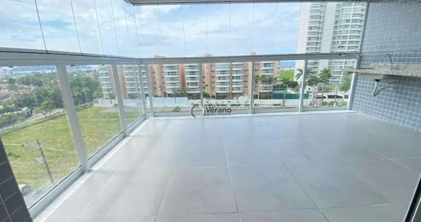 Imóvel com vista para o mar em guarujá - apartamento com piscina e churrasqueira - enseada