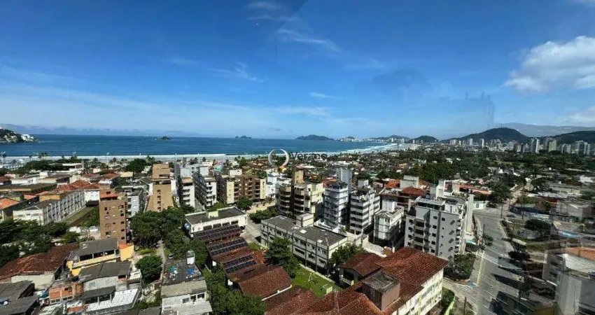 Apartamento à venda em guarujá - enseada, mobiliado e com vista para o mar