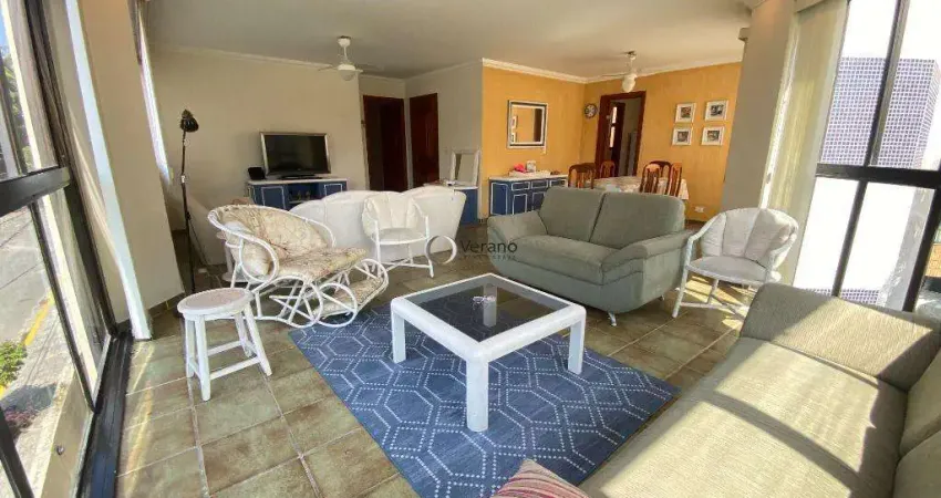 Apartamento com 3 dormitórios à venda na enseada, 140 m² - guarujá/sp