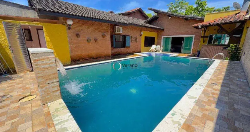 Casa a venda no jardim virginia, 4 quartos (sendo 2 suítes), piscina e churrasqueira