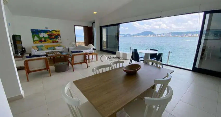 Apartamento com 3 suites, e vista espetacular para o mar na praia da enseada