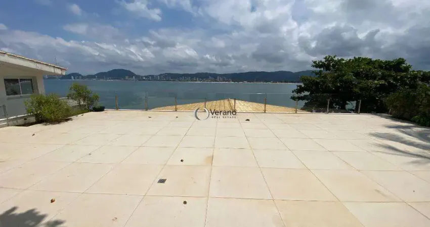 Apartamento com 3 dormitórios à venda, 180 m² por r$ 2.000.000,00 - península - guarujá/sp