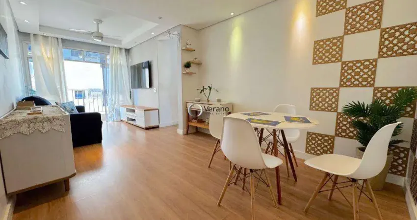 Apartamento a venda na enseada com 2 quartos, 2 banheiros, totalmente reformado