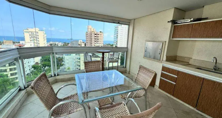 Apartamento à venda, 130 m² por r$ 1.100.000,00 - enseada - guarujá/sp