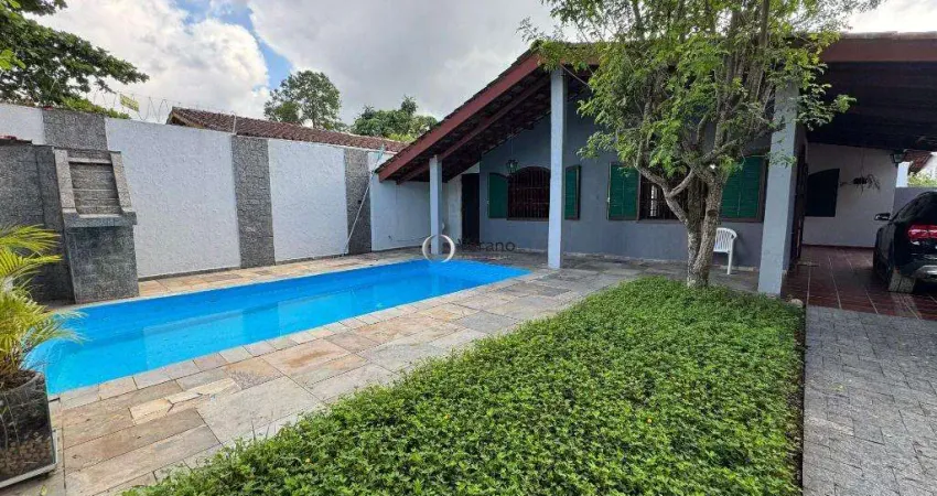 Casa com 4 dormitórios à venda, 180 m² por r$ 750.000,00 - jardim enseada - guarujá/sp