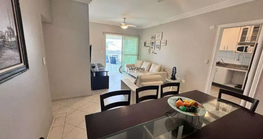 Apartamento com 3 dormitórios à venda, 130 m² por r$ 850.000,00 - enseada - guarujá/sp