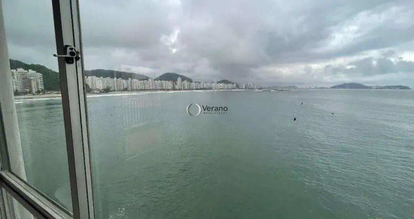 Costa smeralda: apartamento mobiliado à venda em guarujá, com piscina e churrasqueira