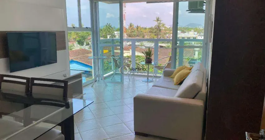 Apartamento com 2 dormitórios à venda, 72 m² por r$ 360.000,00 - enseada - guarujá/sp