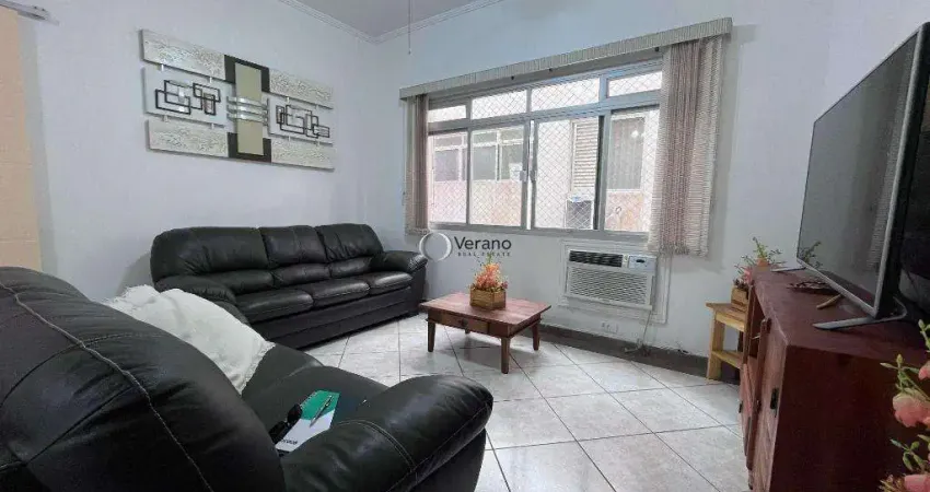 Imperdível! apartamento mobiliado à venda em guarujá, enseada, próximo à praia