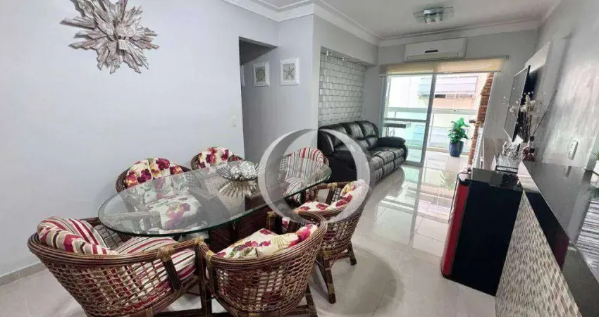 Apartamento com 3 dormitórios à venda, 100 m² por R$ 750.000,00 - Enseada - Guarujá/SP