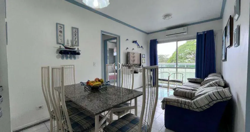 Apartamento com 2 dormitórios à venda, 65 m² por r$ 470.000,00 - enseada - guarujá/sp