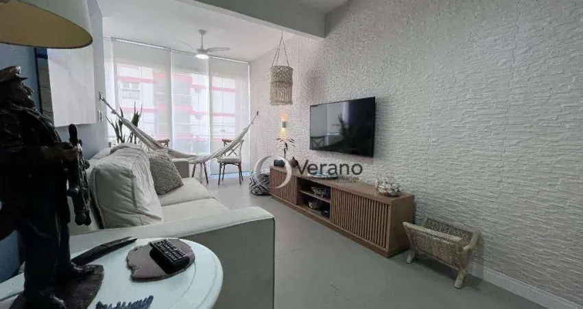 Apartamento com 2 dormitórios à venda, 81 m² por R$ 530.000,00 - Tombo - Guarujá/SP