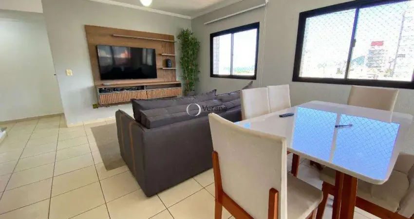 Apartamento com 3 dormitórios à venda, 125 m² por r$ 790.000,00 - enseada - guarujá/sp