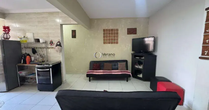 Apartamento com 1 dormitório à venda, 58 m² por r$ 240.000,00 - enseada - guarujá/sp