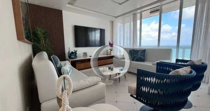 Apartamento com 4 dormitórios à venda, 180 m² por R$ 1.600.000,00 - Pitangueiras - Guarujá/SP