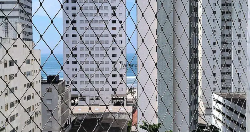 Apartamento com 2 dormitórios à venda, 85 m² por r$ 450.000,00 - pitangueiras - guarujá/sp