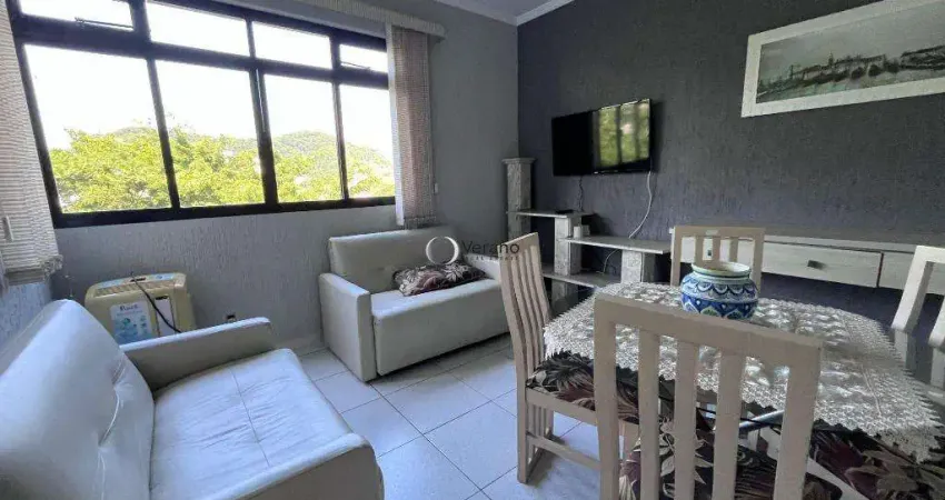 Apartamento com 1 dormitório à venda, 55 m² por r$ 360.000,00 - asturias - guarujá/sp
