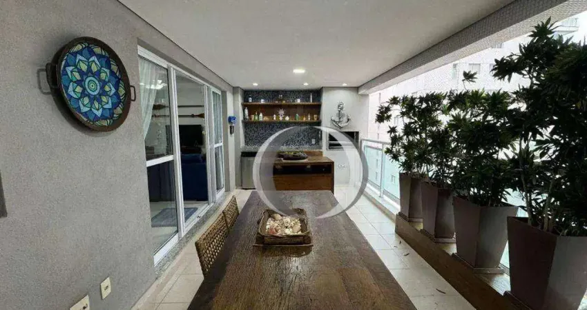 Apartamento com 4 dormitórios à venda, 134 m² por R$ 1.190.000,00 - Astúrias - Guarujá/SP