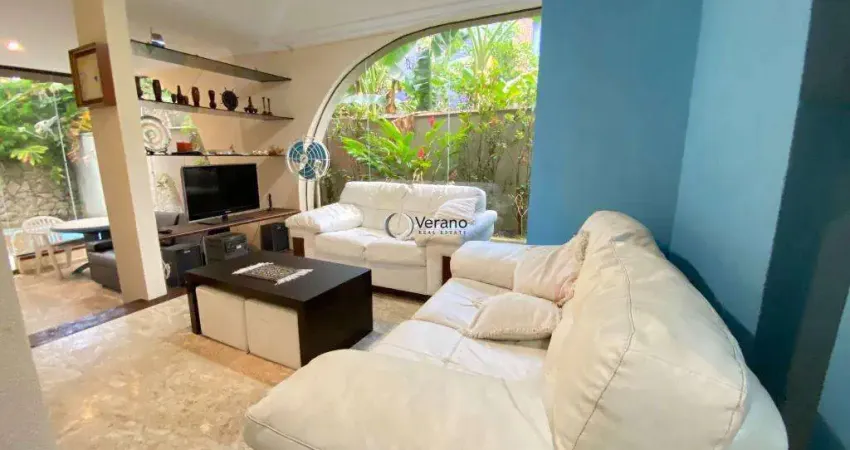 Apartamento com 3 dormitórios à venda, 140 m² por r$ 600.000,00 - enseada - guarujá/sp