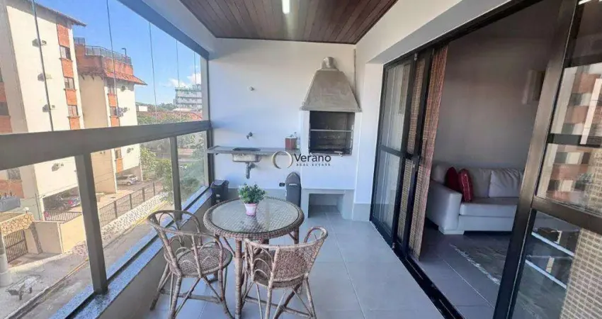 Apartamento com 3 dormitórios à venda, 142 m² por r$ 700.000,00 - enseada - guarujá/sp