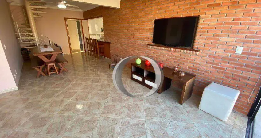 Cobertura com 3 dormitórios à venda, 220 m² por R$ 650.000,00 - Enseada - Guarujá/SP