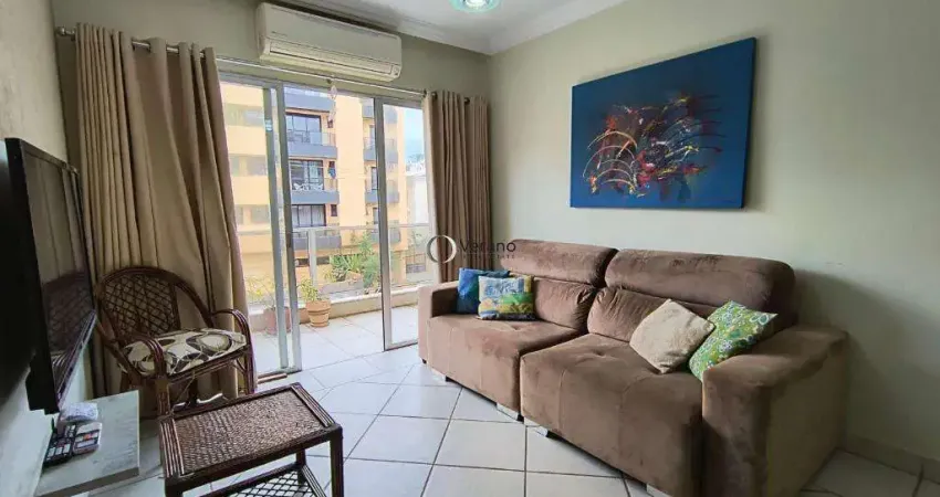 Apartamento com 2 dormitórios à venda, 80 m² por r$ 480.000,00 - enseada - guarujá/sp