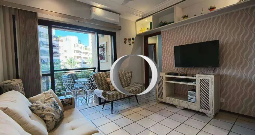 Apartamento com 3 dormitórios à venda, 80 m² por R$ 470.000,00 - Enseada - Guarujá/SP