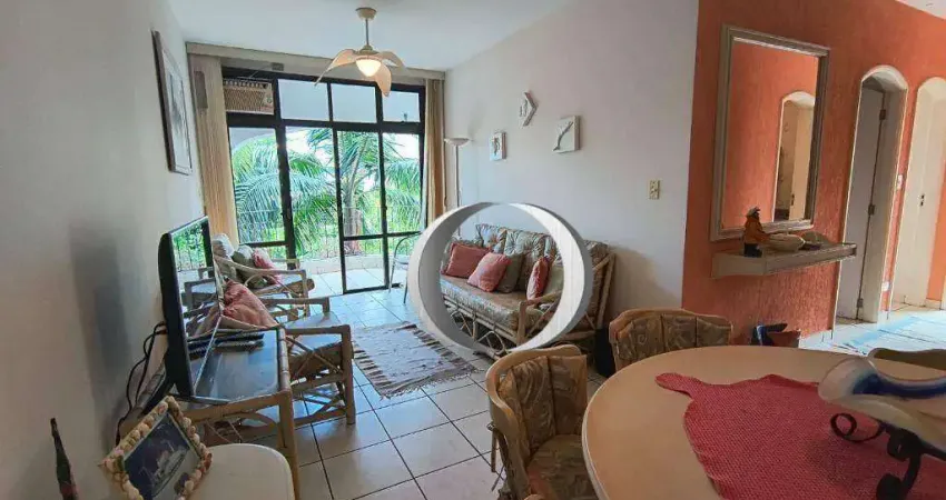 Apartamento com 3 dormitórios à venda, 83 m² por R$ 450.000,00 - Enseada - Guarujá/SP