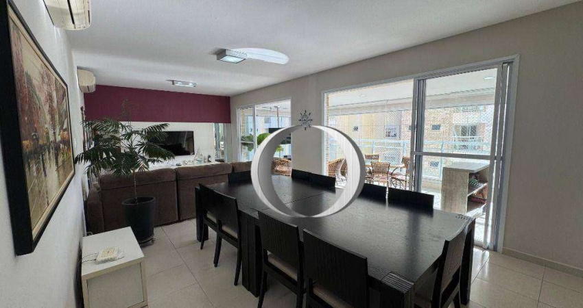 Apartamento com 3 dormitórios à venda, 158 m² por R$ 1.100.000,00 - Enseada - Guarujá/SP
