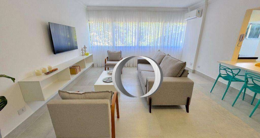 Apartamento com 3 dormitórios à venda, 104 m² por R$ 650.000,00 - Astúrias - Guarujá/SP