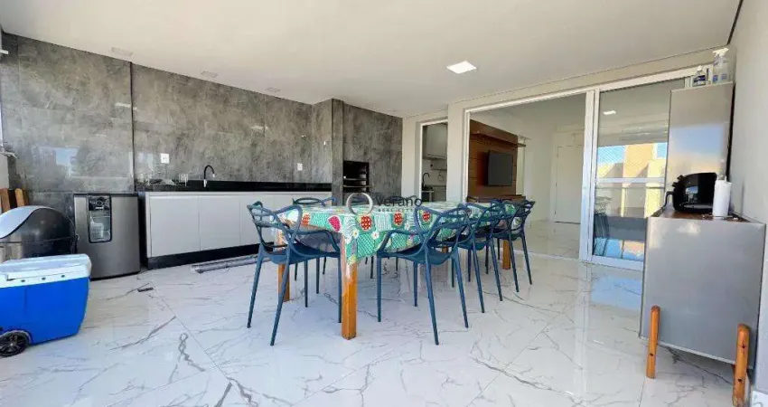 Apartamento reformado com vista mar, varanda gourmet, 3 quartos (sendo 1 suíte), 2 vagas, à venda, 105 m² por r$ 950.000 - enseada