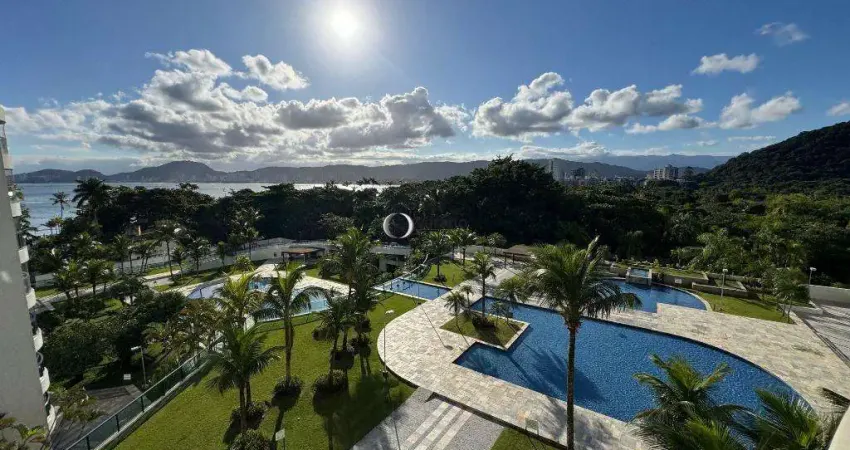 Apartamento com 4 dormitórios à venda, 224 m² por r$ 2.500.000,00 - enseada - guarujá/sp