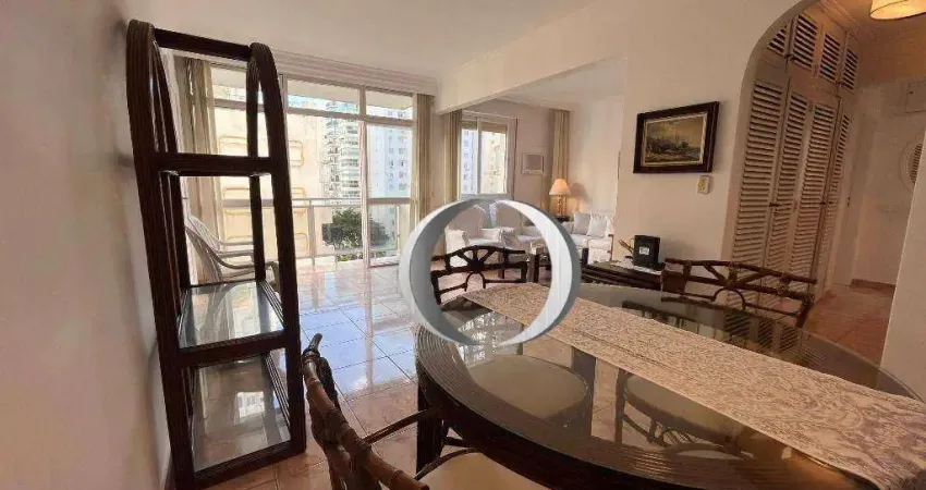 Apartamento com 2 dormitórios à venda, 100 m² por R$ 585.000,00 - Pitangueiras - Guarujá/SP