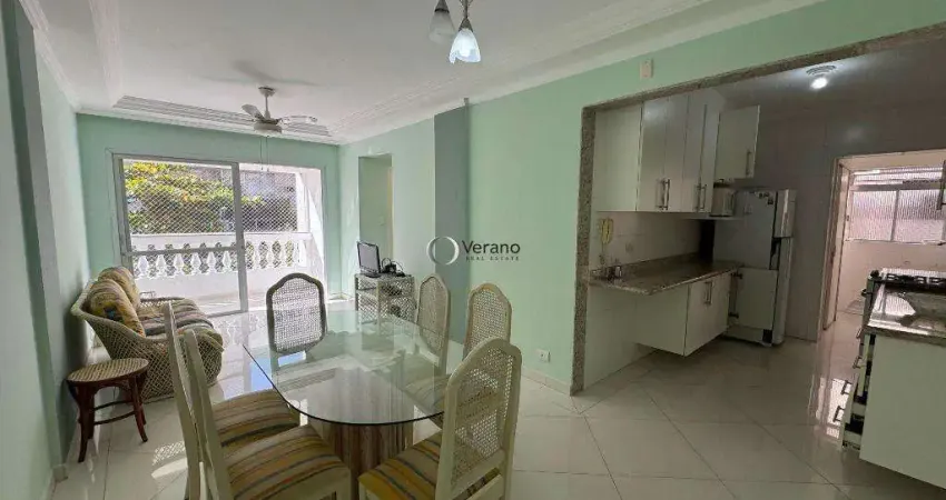 Apartamento com 2 dormitórios à venda, 85 m² por r$ 380.000,00 - enseada - guarujá/sp