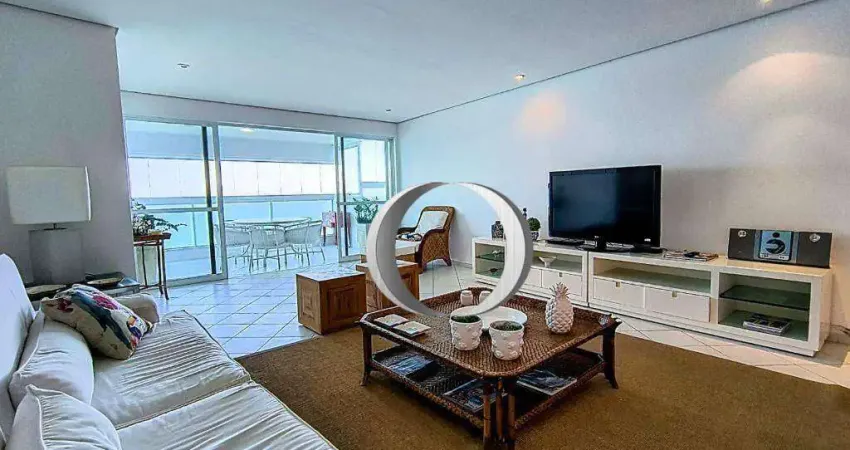 Apartamento vista oceânica com 3 Suítes à venda, 184 m² - Pitangueiras, Guarujá/SP