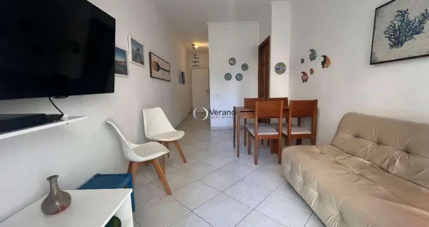 Apartamento com 2 dormitórios à venda, 62 m² por r$ 430.000,00 - enseada - guarujá/sp