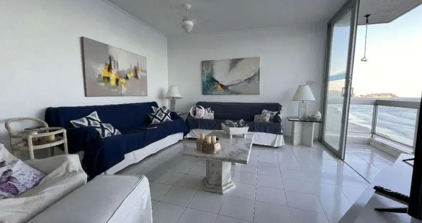 Apartamento com 4 dormitórios à venda, 165 m² por r$ 900.000,00 - pitangueiras - guarujá/sp