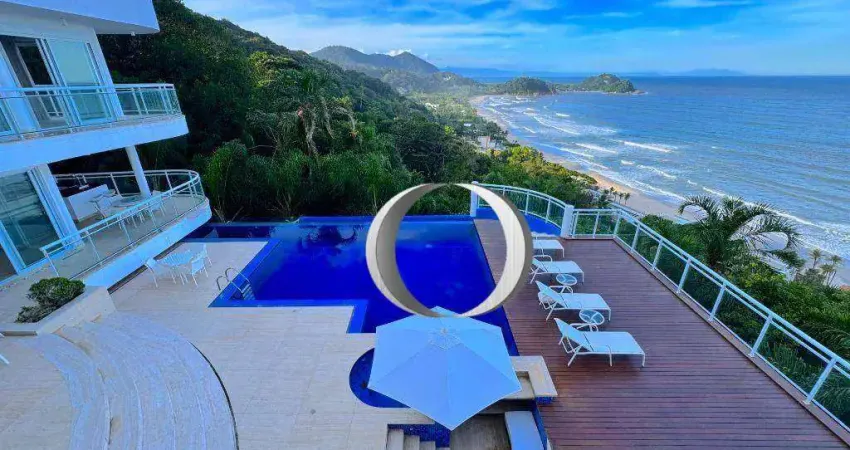 RESIDÊNCIA DE LUXO COM VISTA DESLUMBRANTE PARA O MAR - CONDOMÍNIO TIJUCOPAVA - GUARUJÁ/SP