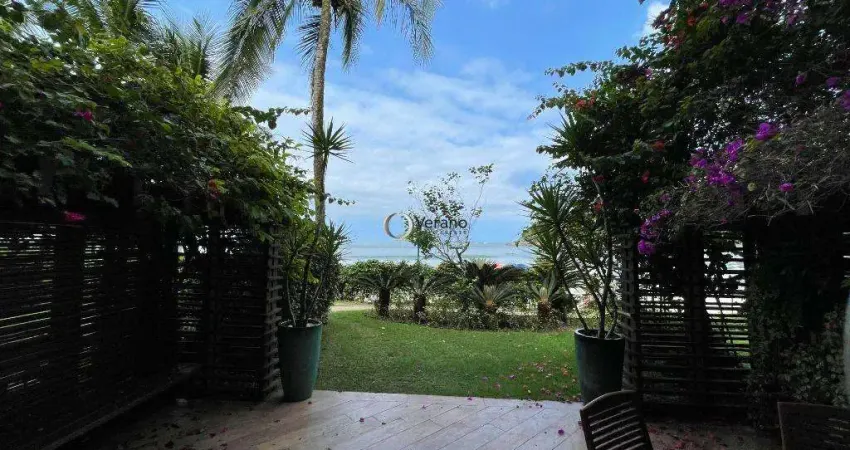 Imóvel de luxo em guarujá - piscina, churrasqueira e pé na areia