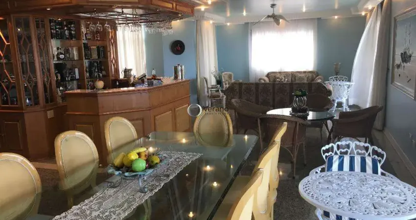 Cobertura com 5 dormitórios à venda, 572 m² por r$ 2.200.000,00 - enseada - guarujá/sp