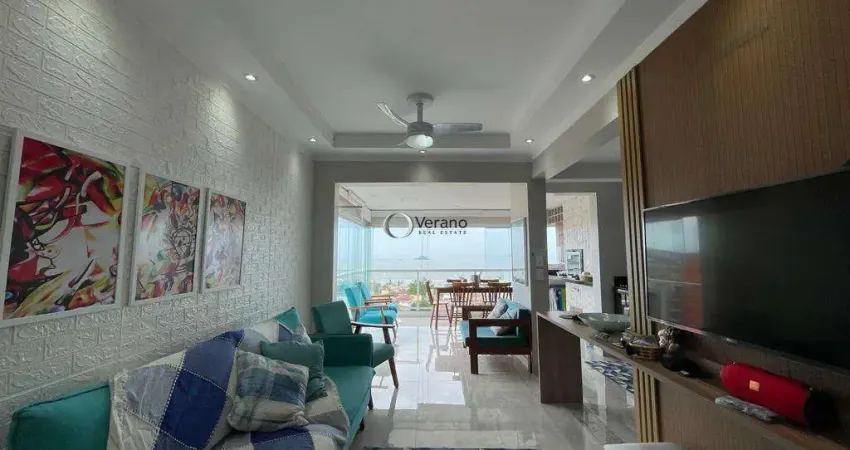 Apartamento à venda em guarujá, enseada - mobiliado e com piscina