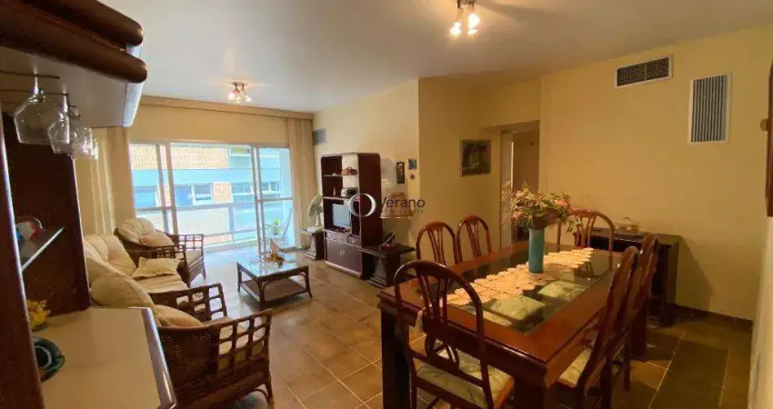 Apartamento com 3 dormitórios à venda, 106 m² por r$ 420.000,00 - enseada - guarujá/sp