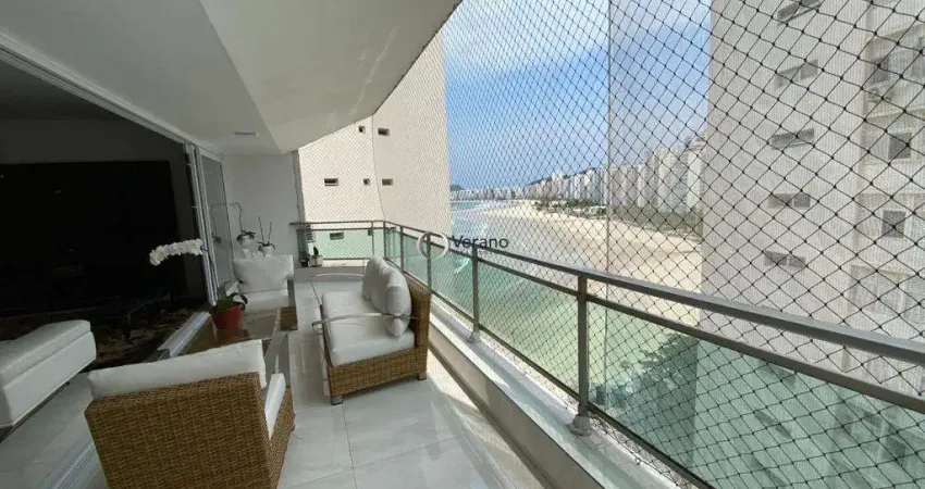 Apartamento com 3 dormitórios à venda, 240 m² por r$ 1.650.000,00 - pitangueiras - guarujá/sp