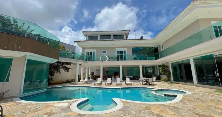 Casa a venda na marina guarujá com vaga para barcos, quadra de tênis, 7 suítes