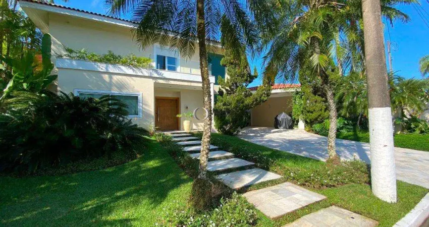 Casa com 5 dormitórios à venda, 550 m² por r$ 4.000.000,00 - acapulco - guarujá/sp