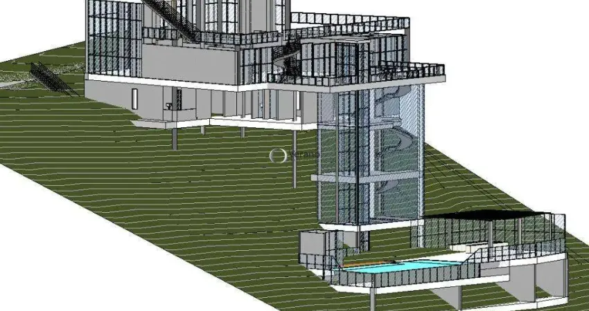 Maravilhoso terreno com projeto pré aprovado com, e heliponto autorizado pela anac