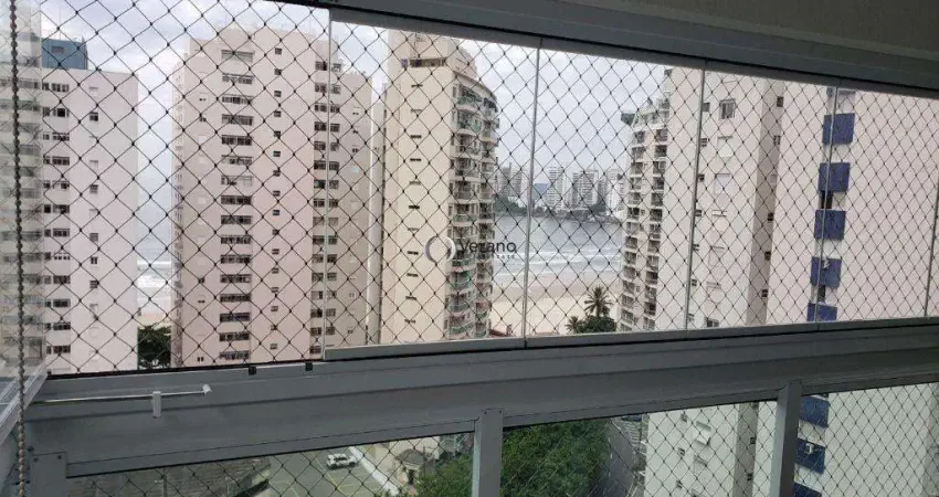 Apartamento com 3 dormitórios à venda, 134 m² por r$ 1.350.000,00 - pitangueiras - guarujá/sp