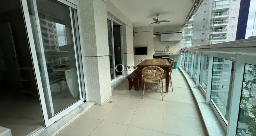 Apartamento com 2 dormitórios à venda, 100 m² por r$ 1.300.000,00 - astúrias - guarujá/sp