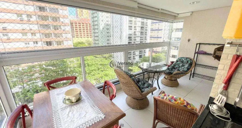 Apartamento com 3 dormitórios à venda, 93 m² por r$ 1.100.000,00 - pitangueiras - guarujá/sp